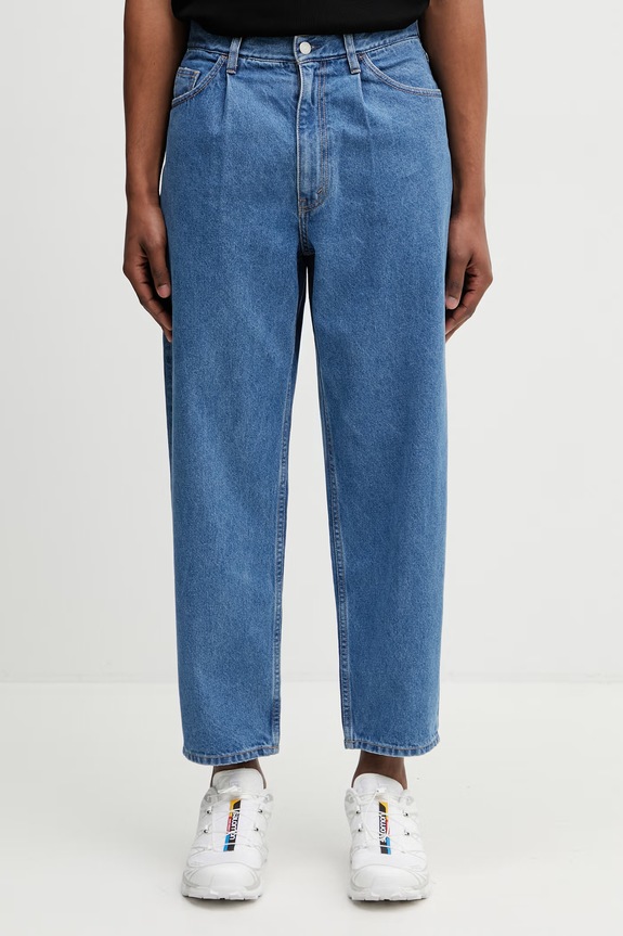 BEAMS blugi relaxed fit pentru bărbați albastru 1121.1131.791