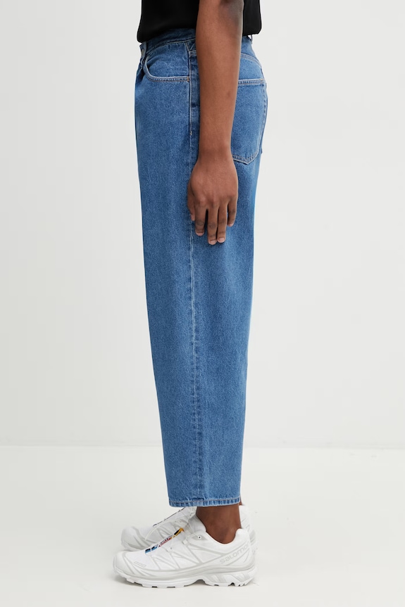 BEAMS blugi relaxed fit pentru bărbați 1121.1131.791 albastru SS26