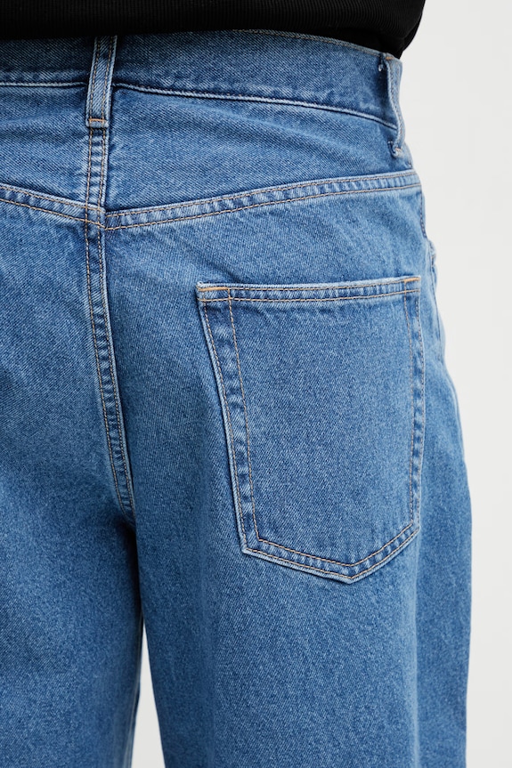 BEAMS blugi relaxed fit pentru bărbați albastru 1121.1131.791