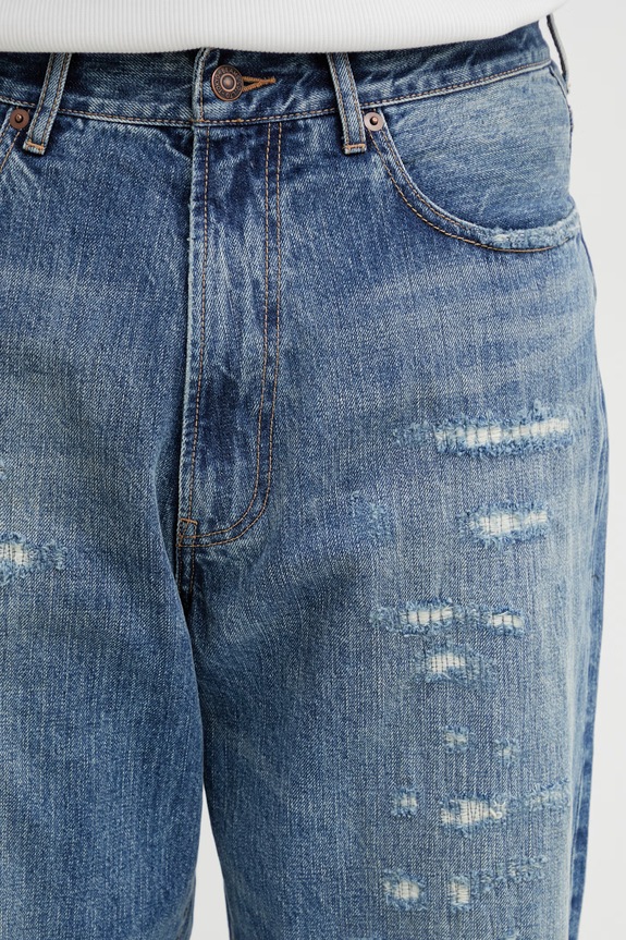 BEAMS relaxed fit jeans Men's 1121.1640.791 blue