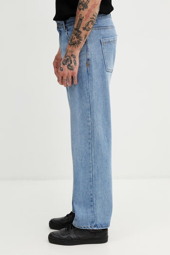 Ader Error relaxed fit jeans Men's BO42FYJE0101SB blue SS26