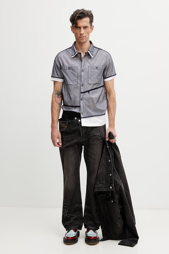 Andersson Bell blugi relaxed fit pentru bărbați apa912u