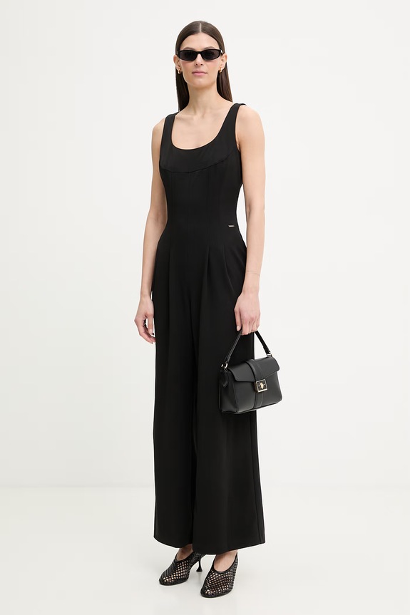 Calvin Klein salopetă pentru femei LV044F021G negru SS26