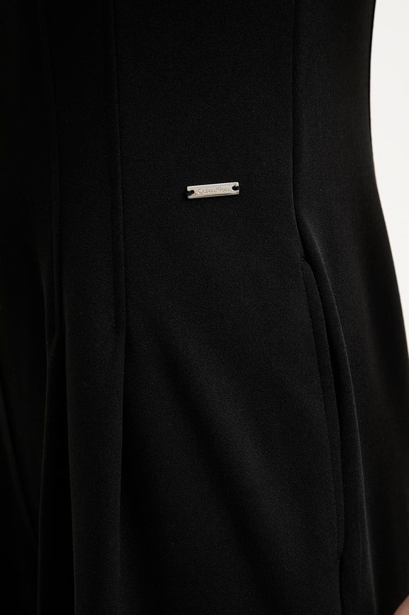 Calvin Klein salopetă pentru femei LV044F021G negru