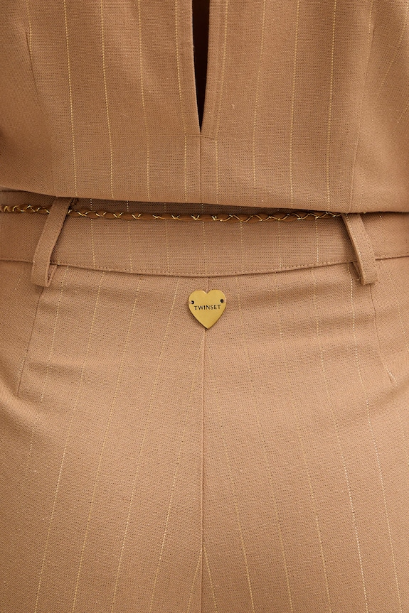 Twinset kezeslábas vászonkeverékből 261LB2QDD