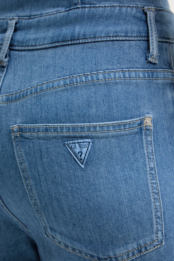 Guess kombinezon damski z wiskozy HARLO W6GK74.D0874 niebieski