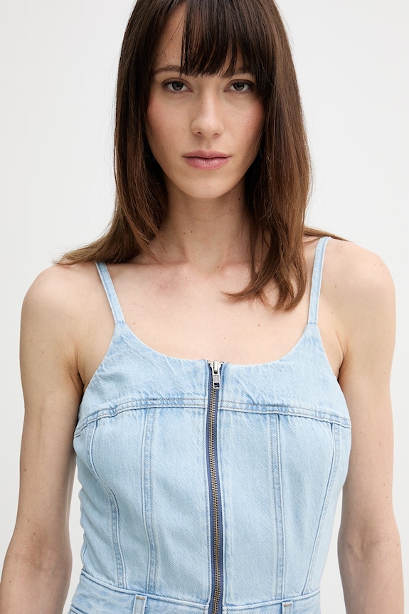 Levi's salopetă jeans BUSTIER albastru 001WC.0005