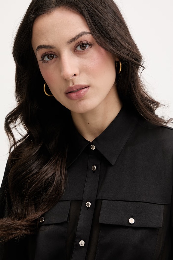 Morgan ολόσωμη φόρμα γυναικεία μαύρο PAYAL