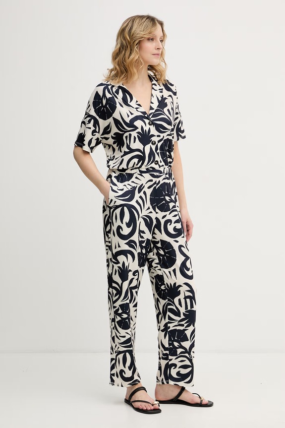 OUI ολόσωμη φόρμα γυναικεία 98318 σκούρο μπλε SS26