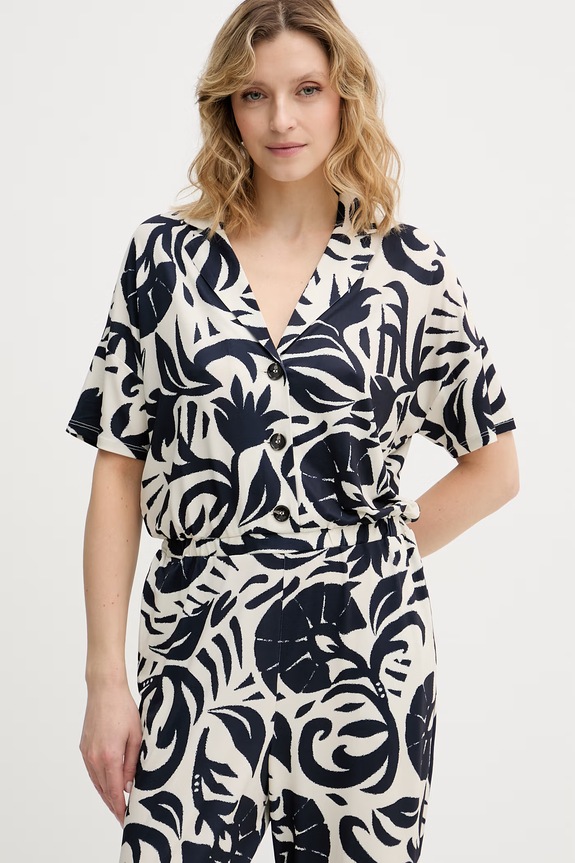 OUI ολόσωμη φόρμα γυναικεία σκούρο μπλε 98318