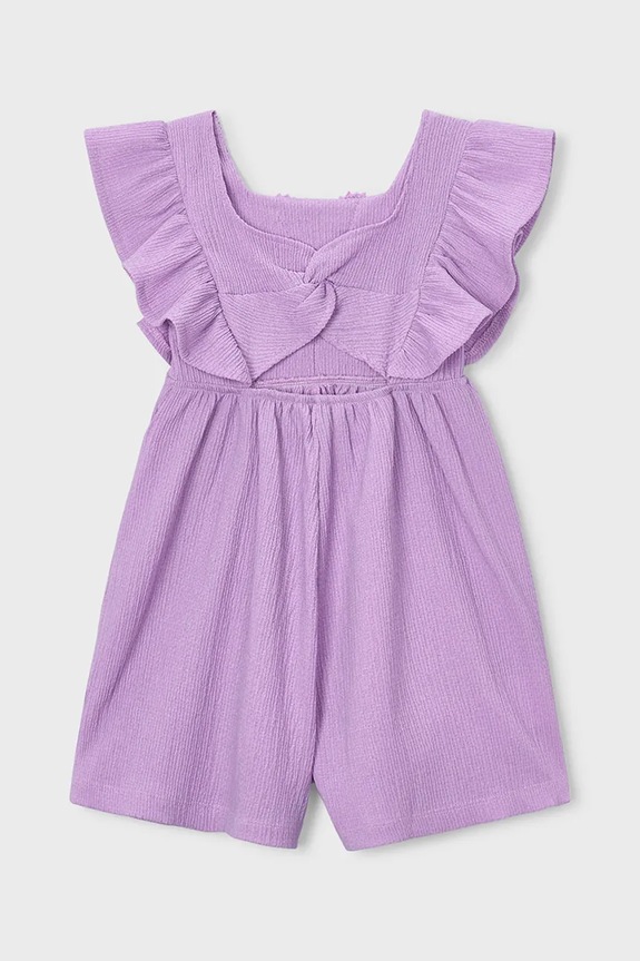 Παιδική ολόσωμη φόρμα Mayoral 3888.6J.Mini.PPY2 μωβ SS26