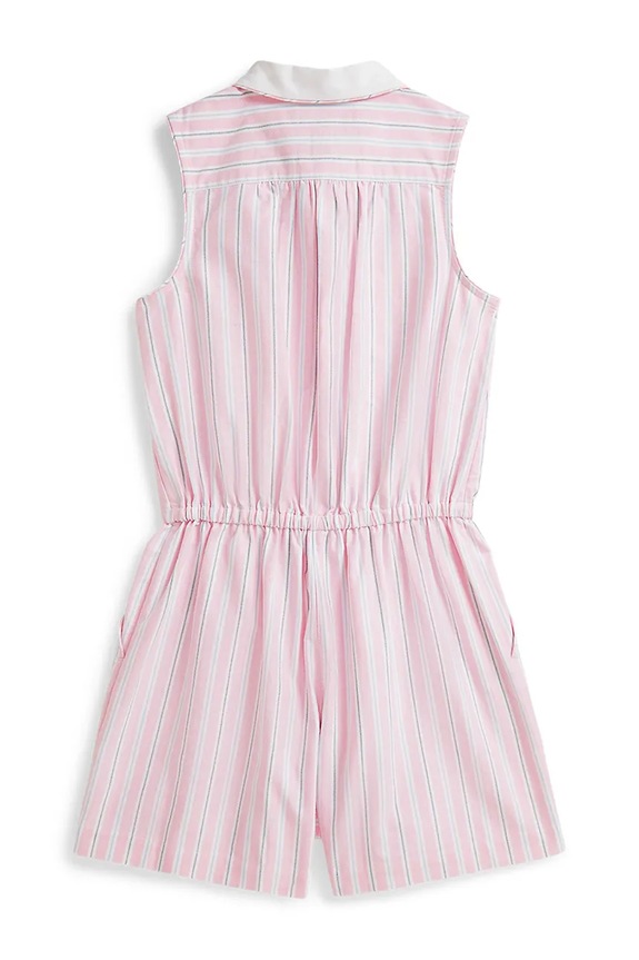 Polo Ralph Lauren salopetă din bumbac pentru copii 313A11846001 roz SS26