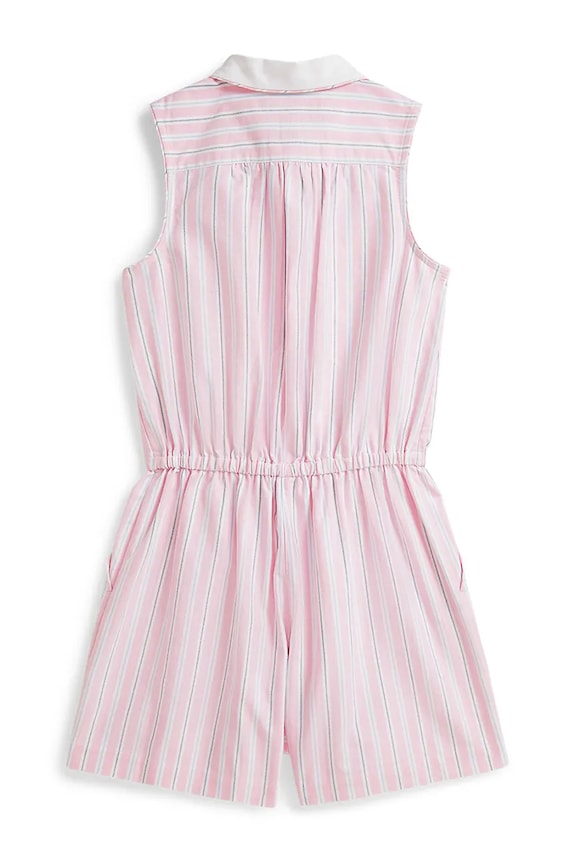 Polo Ralph Lauren salopetă din bumbac pentru copii 313A11846001 roz SS26