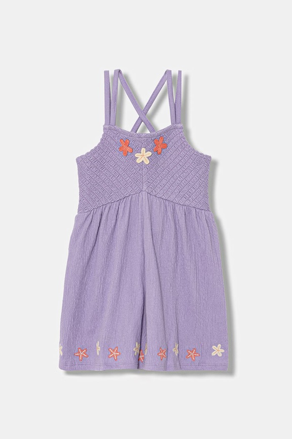 United Colors of Benetton overal dětský s bavlnou fialová 3QO9GV012.P.seasonal