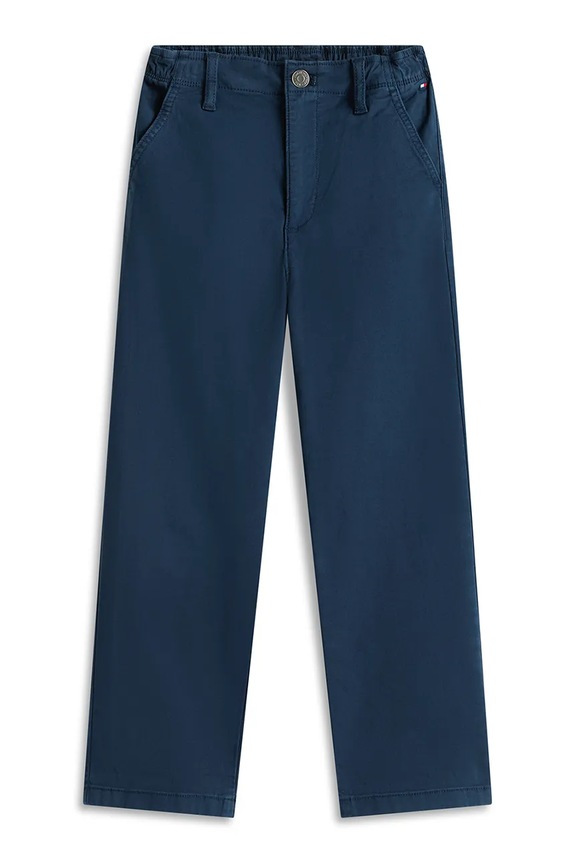 Detské nohavice Tommy Hilfiger KB0KB10048.104.122.PPY2 tmavomodrá SS26