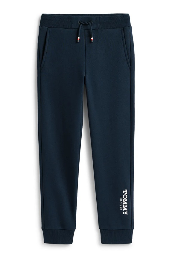 Tommy Hilfiger pantaloni de trening pentru copii KB0KB10167.104.122.PPY2 bleumarin SS26