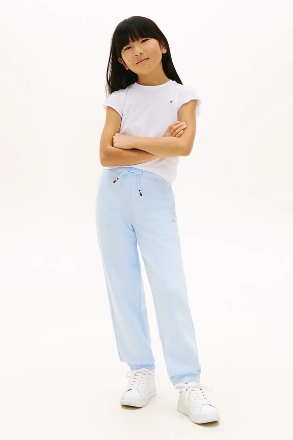 Tommy Hilfiger pantaloni joggers copii KS0KS00662.128.176.PPY2 albastru SS26