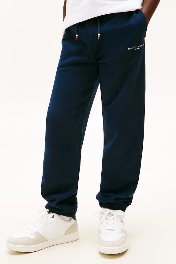 Αγορίστικα Tommy Hilfiger παντελόνι jogger παιδικό KS0KS00662.128.176.PPY2 σκούρο μπλε