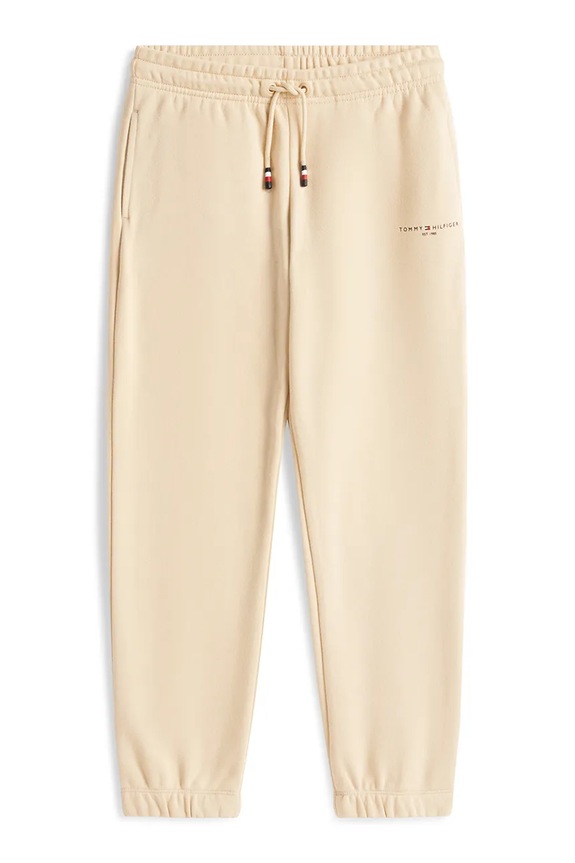 Tommy Hilfiger nohavice jogger detské KS0KS00662.128.176.PPY2 béžová SS26