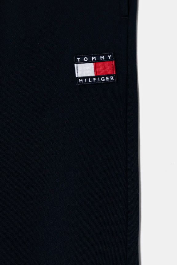 Chłopiec Tommy Hilfiger spodnie dresowe dziecięce KS0KS00715.116.122.PPY2 granatowy