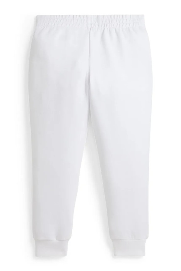 Polo Ralph Lauren spodnie dresowe dziecięce 322A95764001 biały SS26