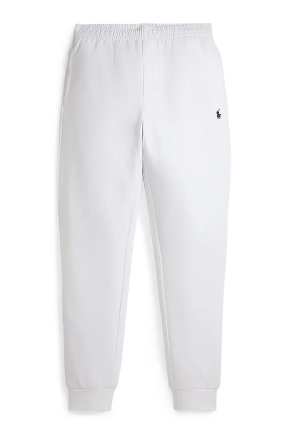 Polo Ralph Lauren pantaloni de trening pentru copii tricotaj alb 323A95764001