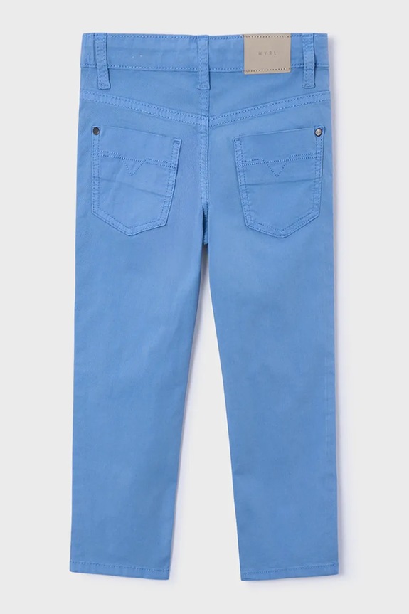 Mayoral spodnie dziecięce 505.5E.Mini.PPY2 niebieski SS26