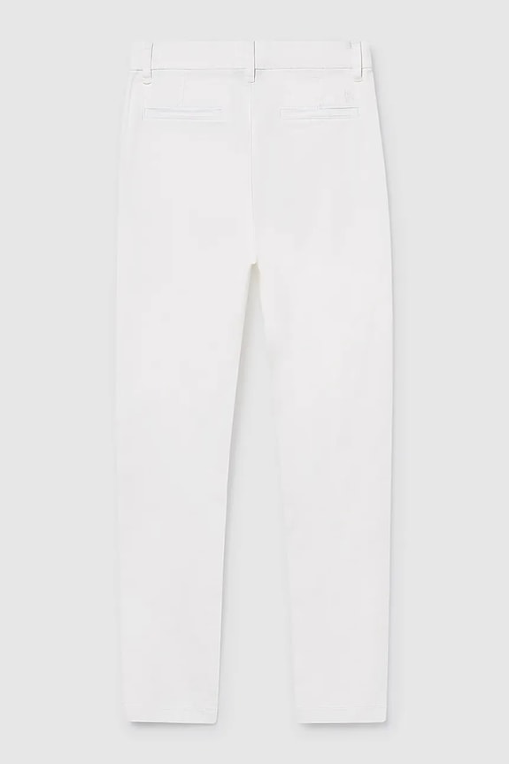 Băieți Mayoral pantaloni copii 530.7A.Junior.PPY2 alb