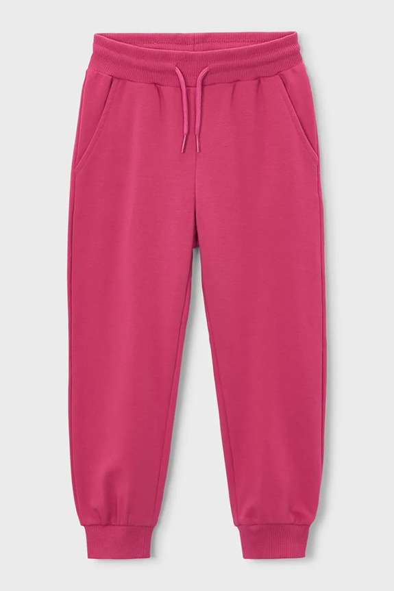Mayoral pantaloni de trening pentru copii tricotaj roz 742.5F.Mini.PPY2
