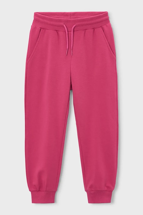 Mayoral pantaloni de trening pentru copii tricotaj roz 742.5F.Mini.PPY2