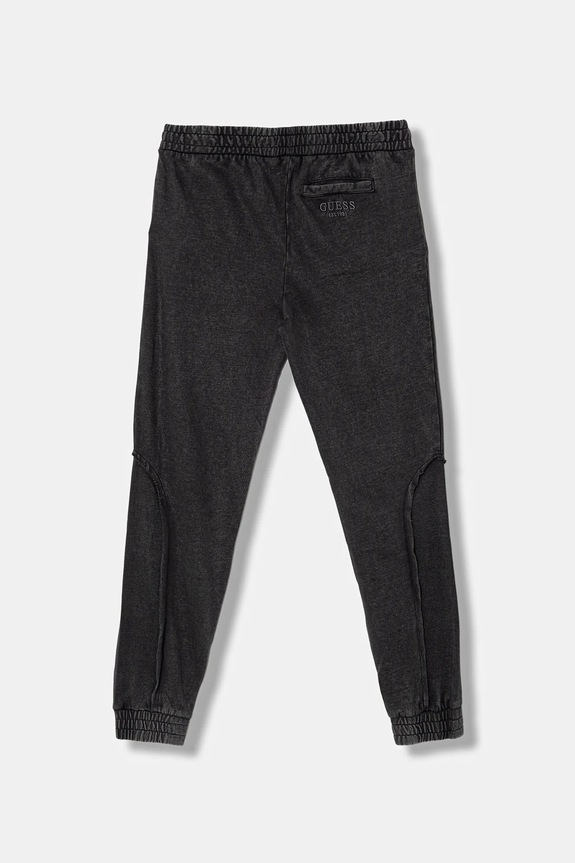 Dětské bavlněné tepláky Guess L6RB00.KAX74.PPY2 černá SS26