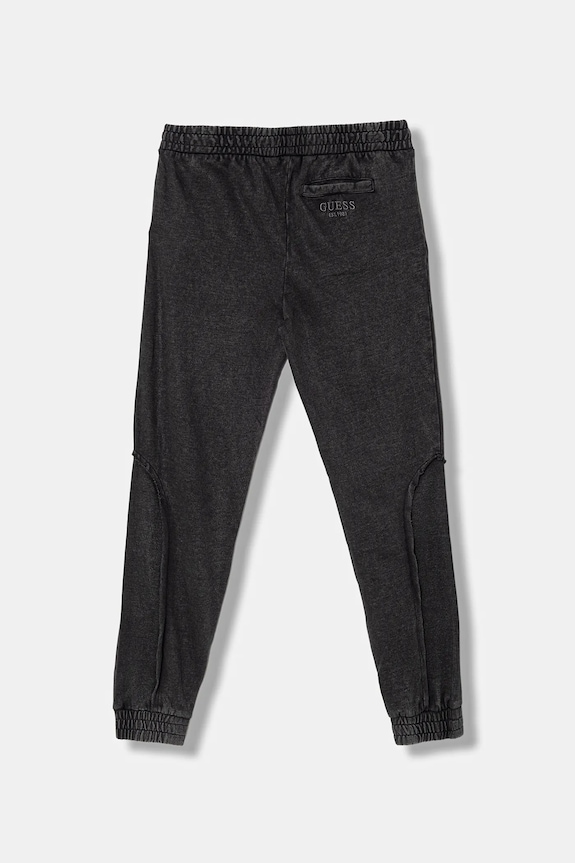 Dětské bavlněné tepláky Guess L6RB00.KAX74.PPY2 černá SS26