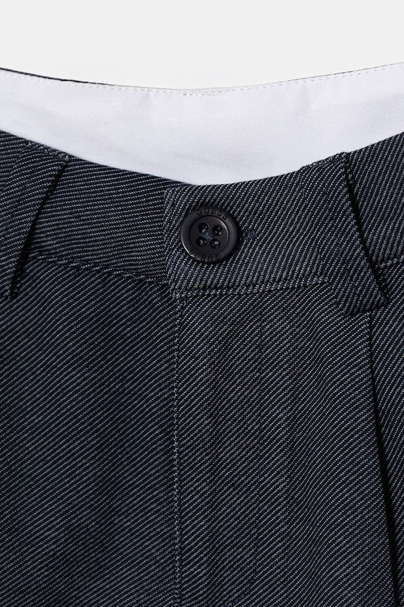 Băieți Guess pantaloni copii L6RB08.KCL30.PPY2 bleumarin