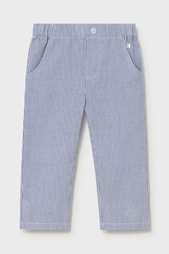 Mayoral spodnie dziecięce 1518.3B.Baby.PPY2 niebieski SS26