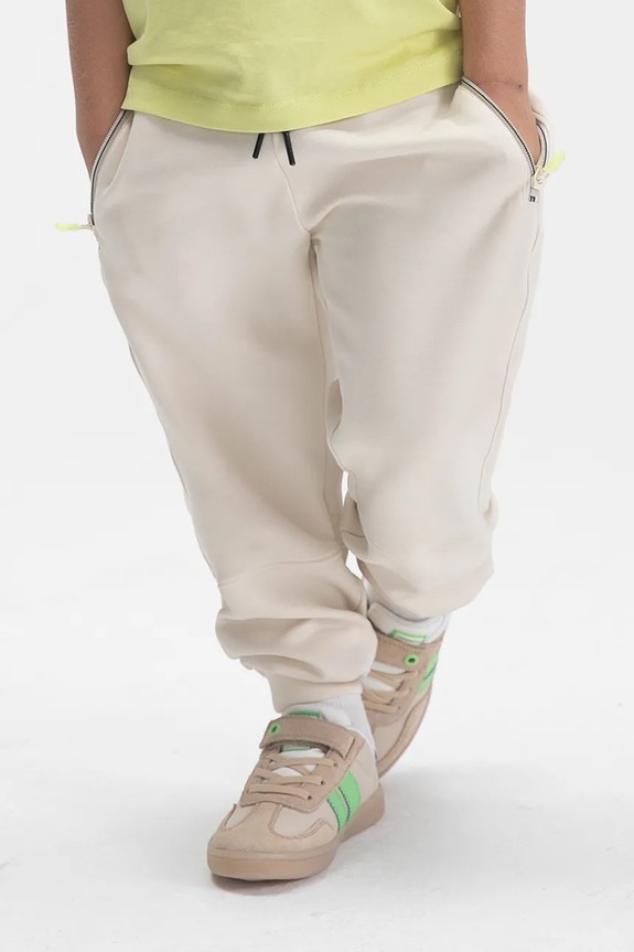 Mayoral pantaloni de trening pentru copii 3583.5G.Mini.PPY2 bej