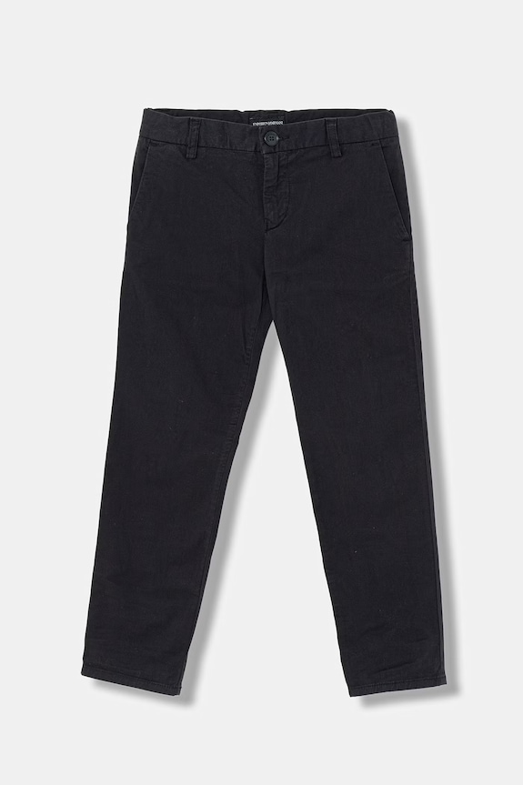 Dječje hlače Emporio Armani tkanina mornarsko plava 8N4P60.4N6YZ