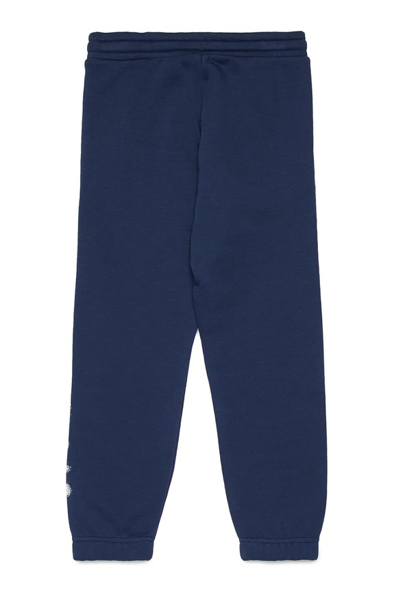Diesel pantaloni tuta in cotone bambino/a PANTLI TROUSERS J02445.KYAZ3 blu navy SS26