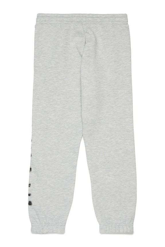 Παιδικό βαμβακερό παντελόνι Diesel PANTLI TROUSERS J02445.KYAZ3 γκρί SS26