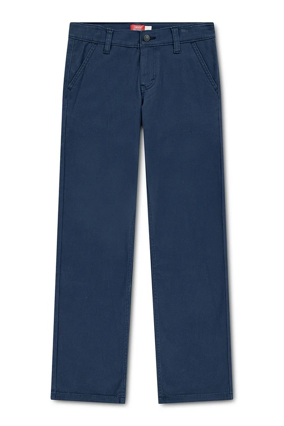 Levi's pantaloni de bumbac pentru copii XX CHINO RELAXED STRAIGHT bumbac bleumarin 9EP697