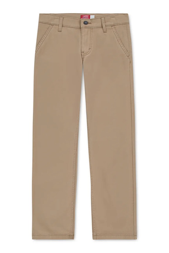 Levi's pantaloni de bumbac pentru copii XX CHINO RELAXED STRAIGHT 9EP697 maro SS26