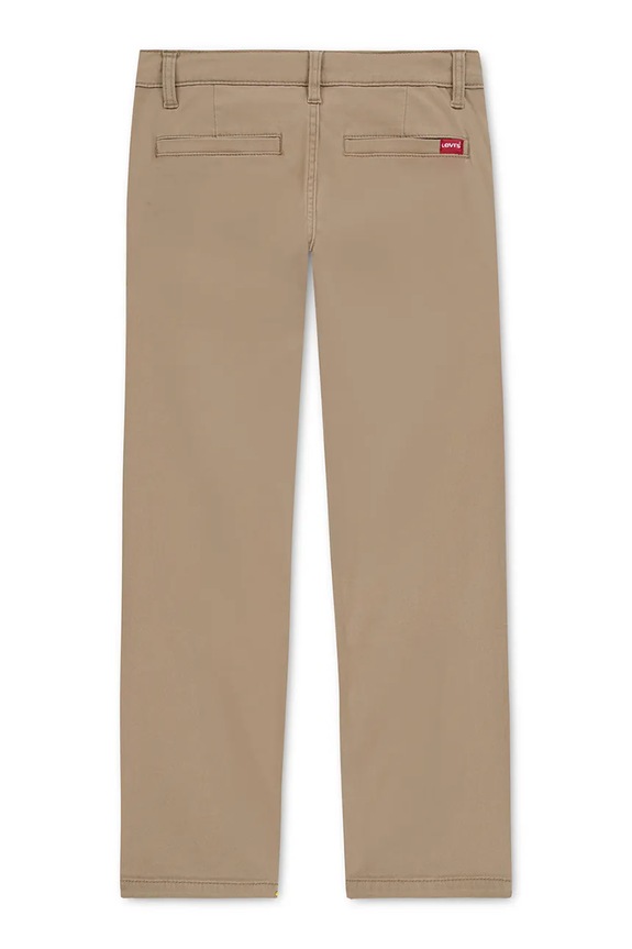 Băieți Levi's pantaloni de bumbac pentru copii XX CHINO RELAXED STRAIGHT 9EP697 maro