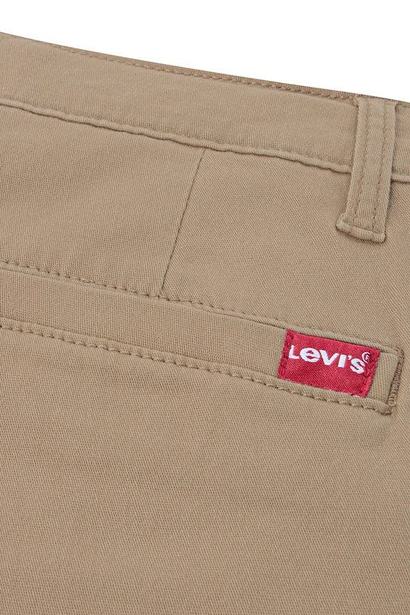 Levi's pantaloni de bumbac pentru copii XX CHINO RELAXED STRAIGHT maro 9EP697