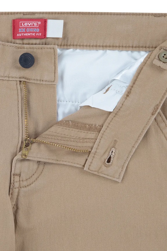 Levi's pantaloni de bumbac pentru copii XX CHINO RELAXED STRAIGHT 9EP697 maro