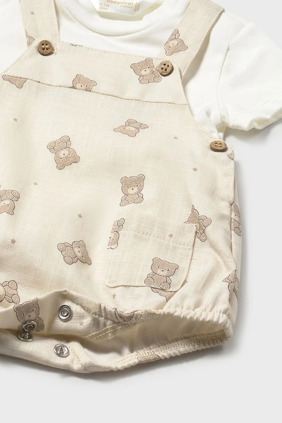 Mayoral Newborn komplet niemowlęcy beżowy 1621.1B.Newborn.PPY2