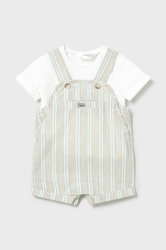 Mayoral Newborn komplet niemowlęcy tkanina niebieski 1622.1J.Newborn.PPY2