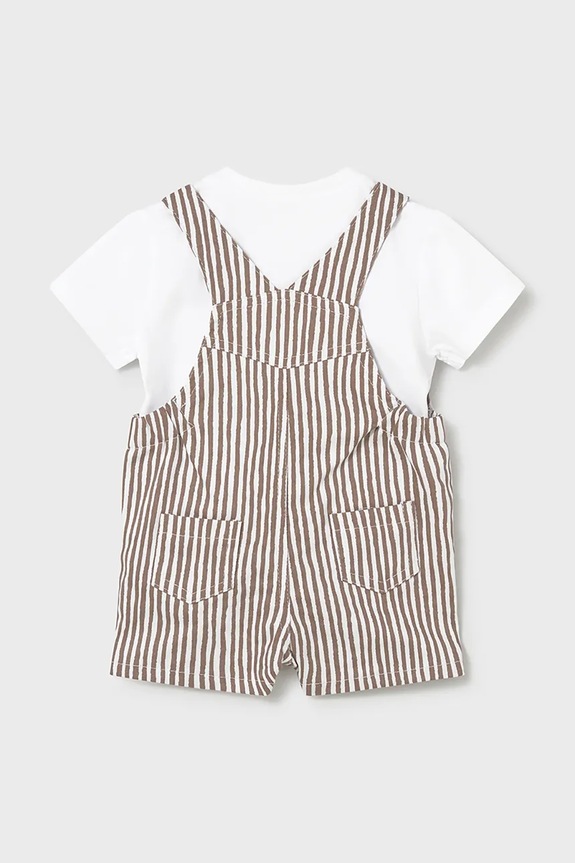 Mayoral Newborn komplet niemowlęcy 1623.1P.Newborn.PPY2 brązowy SS26