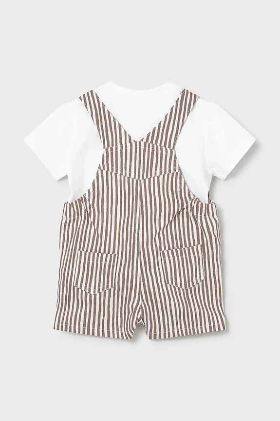 Mayoral Newborn komplet niemowlęcy 1623.1P.Newborn.PPY2 brązowy SS26
