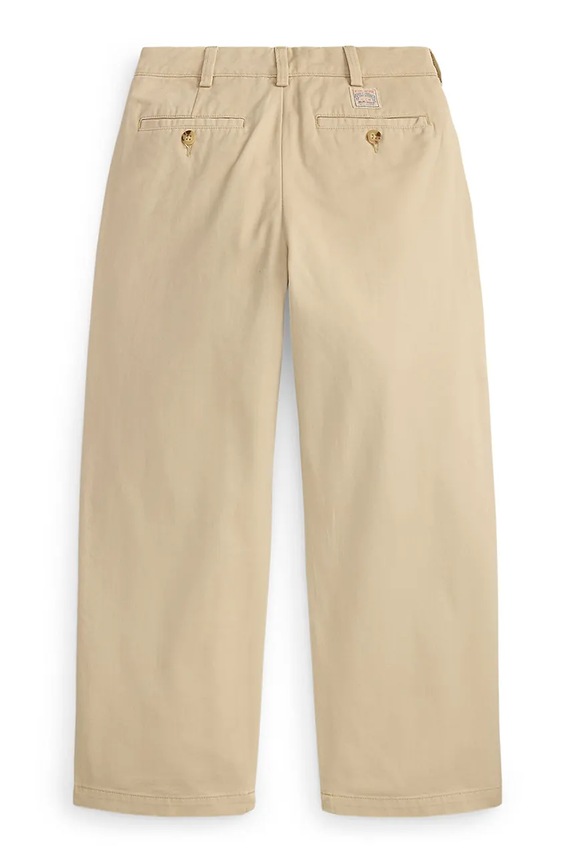 Αγορίστικα Polo Ralph Lauren Παντελόνι chino παιδικό βαμβακερό 323A12611001 μπεζ