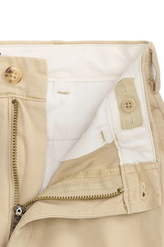 Polo Ralph Lauren Παντελόνι chino παιδικό βαμβακερό μπεζ 323A12611001