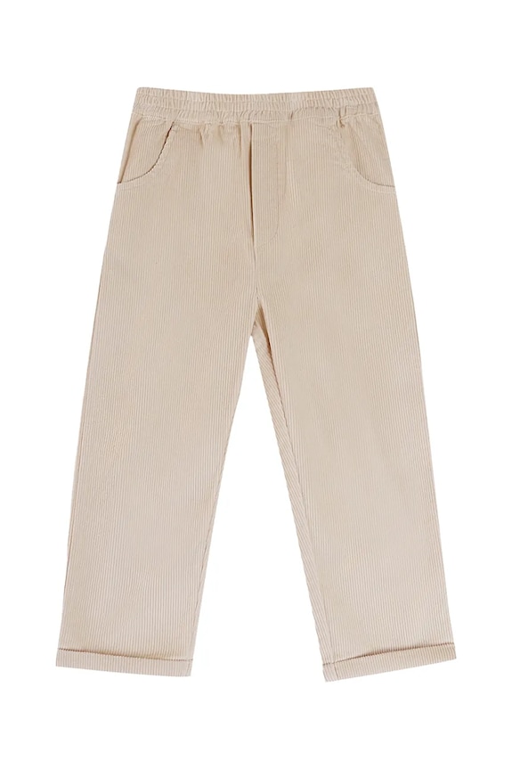Donsje spodnie dziecięce Olb Trousers 4114200 beżowy SS26